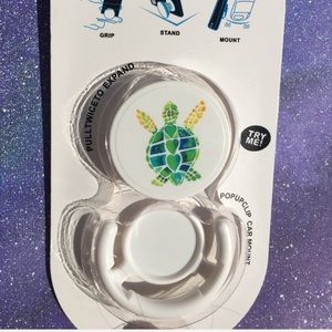 Sea Turtle PopUpSocket W/ Car Clip!